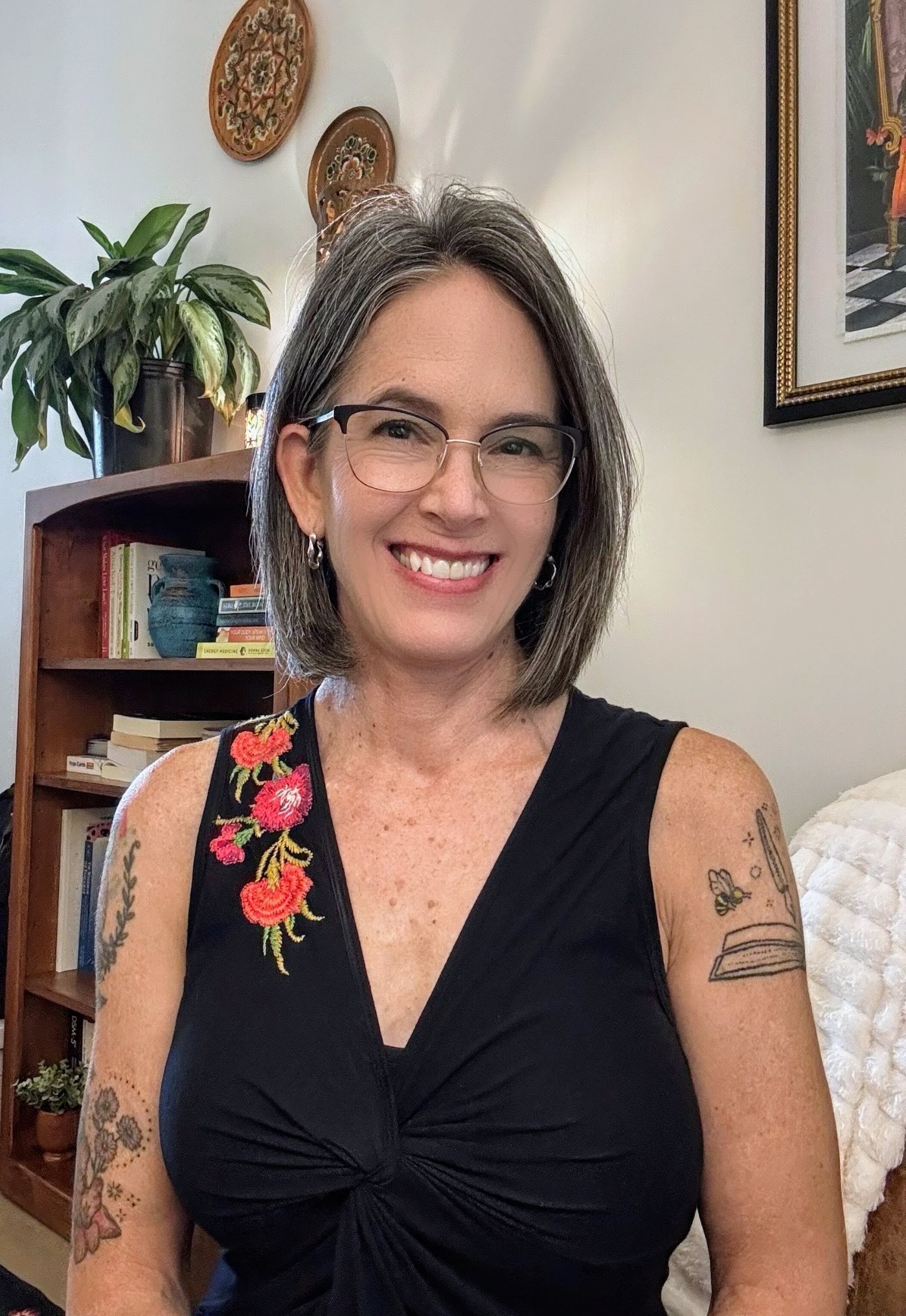Headshot of Shelby in her office